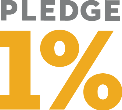 Pledge 1% logo