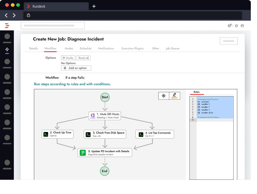 PagerDuty Runbook Automation